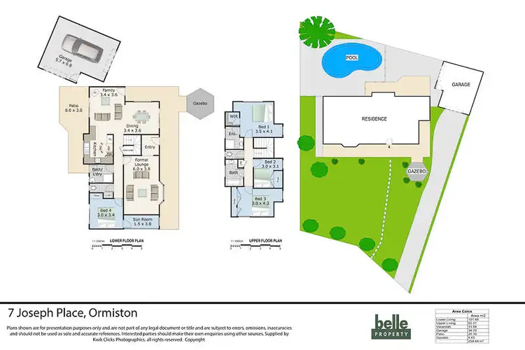 Floorplan of Homely house listing, 7 Joseph Place, Ormiston QLD 4160