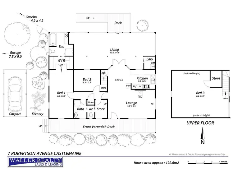 Floorplan of Homely house listing, 7 Robertson Avenue, Castlemaine VIC 3450