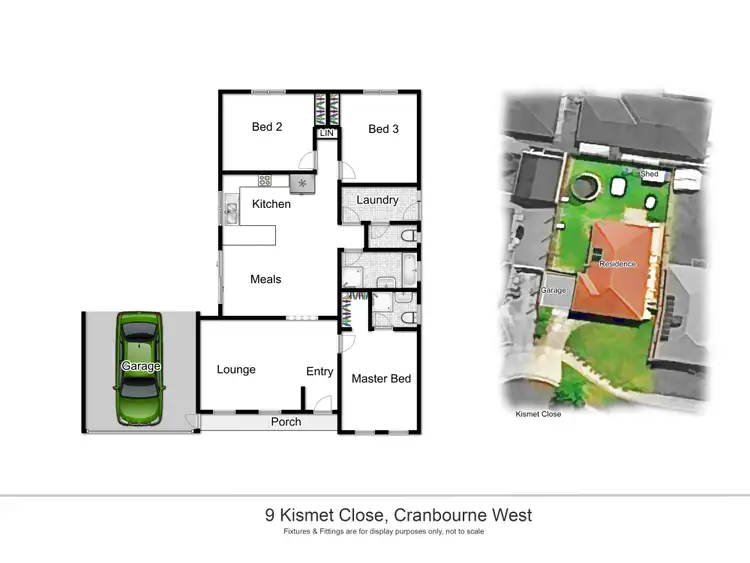 Floorplan of Homely house listing, 9 Kismet Close, Cranbourne West VIC 3977