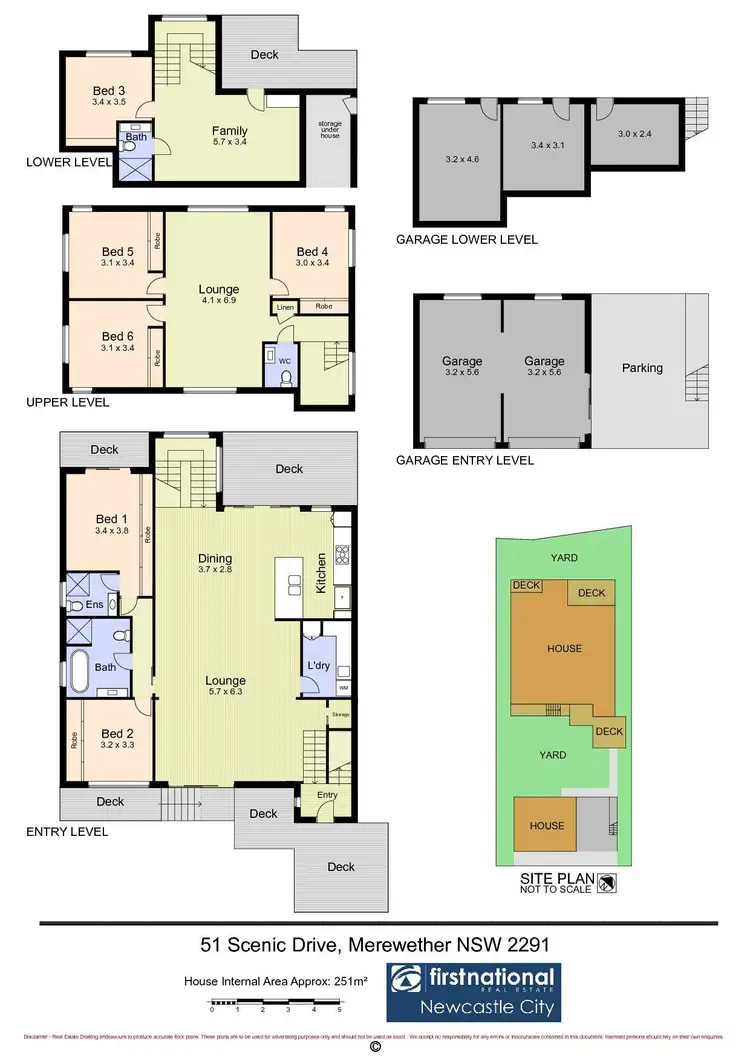 Floorplan of Homely house listing, 51 Scenic Drive, Merewether NSW 2291