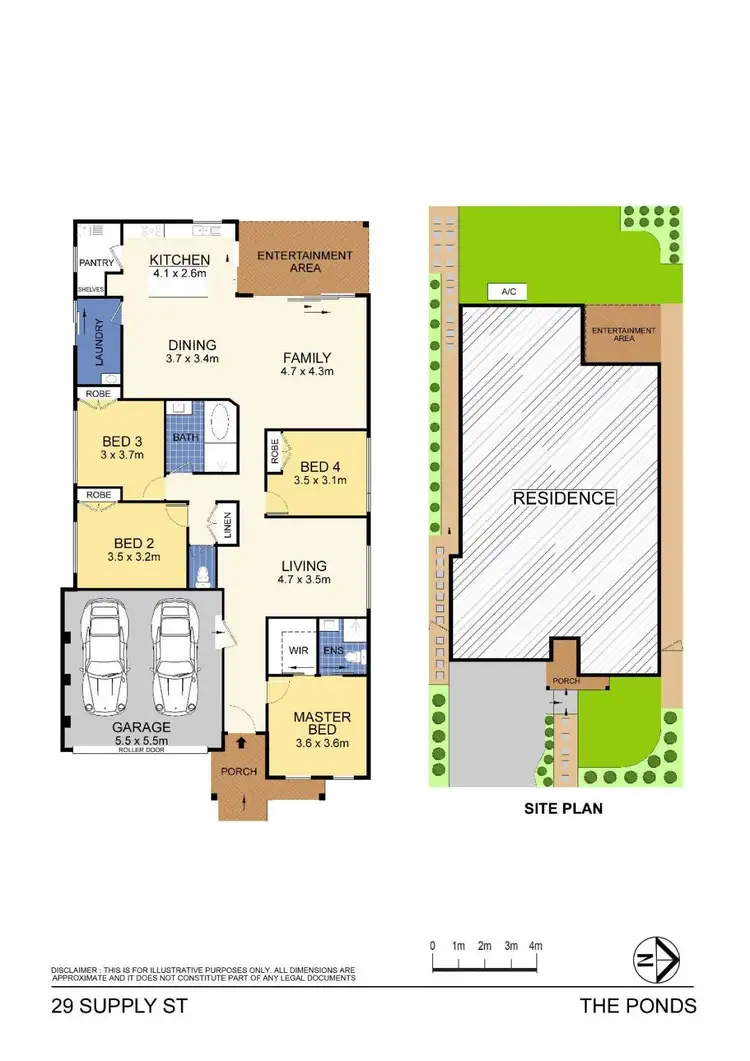 Floorplan of Homely house listing, 29 Supply Street, The Ponds NSW 2769