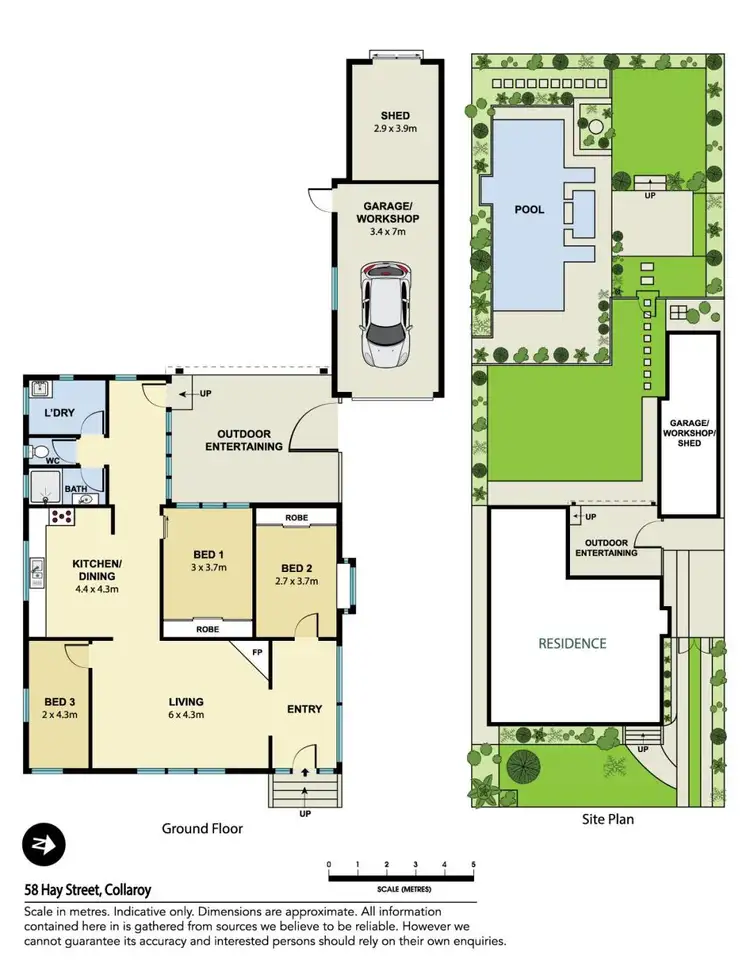 Floorplan of Homely house listing, 58 Hay Street, Collaroy NSW 2097