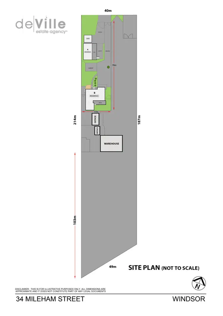 Floorplan of Homely land listing, 34 Mileham Street, Windsor NSW 2756