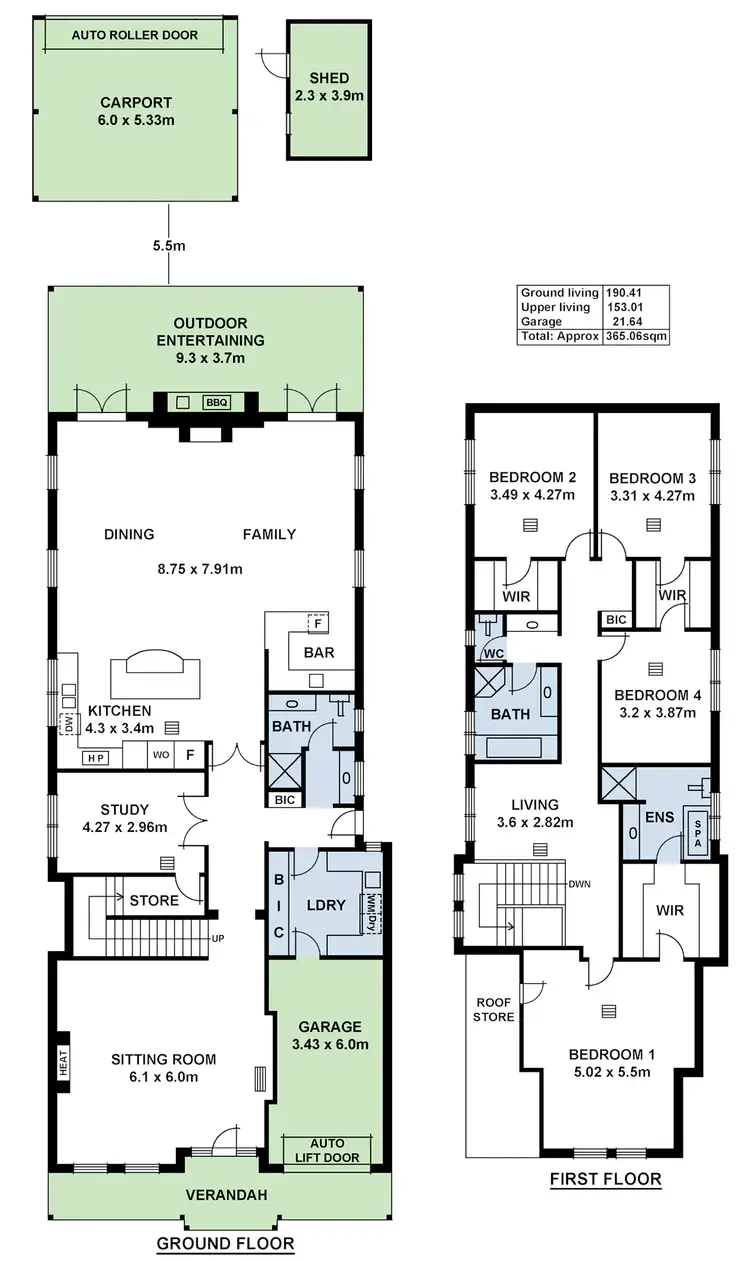 Floorplan of Homely house listing, 101A Eighth Avenue, St Peters SA 5069