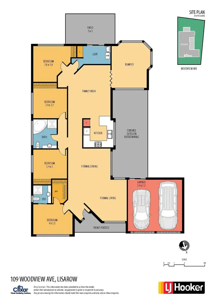 Floorplan of Homely house listing, 109 Woodview Avenue, Lisarow NSW 2250