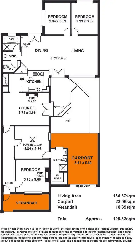 Floorplan of Homely house listing, 34 Regent Street, Kensington SA 5068