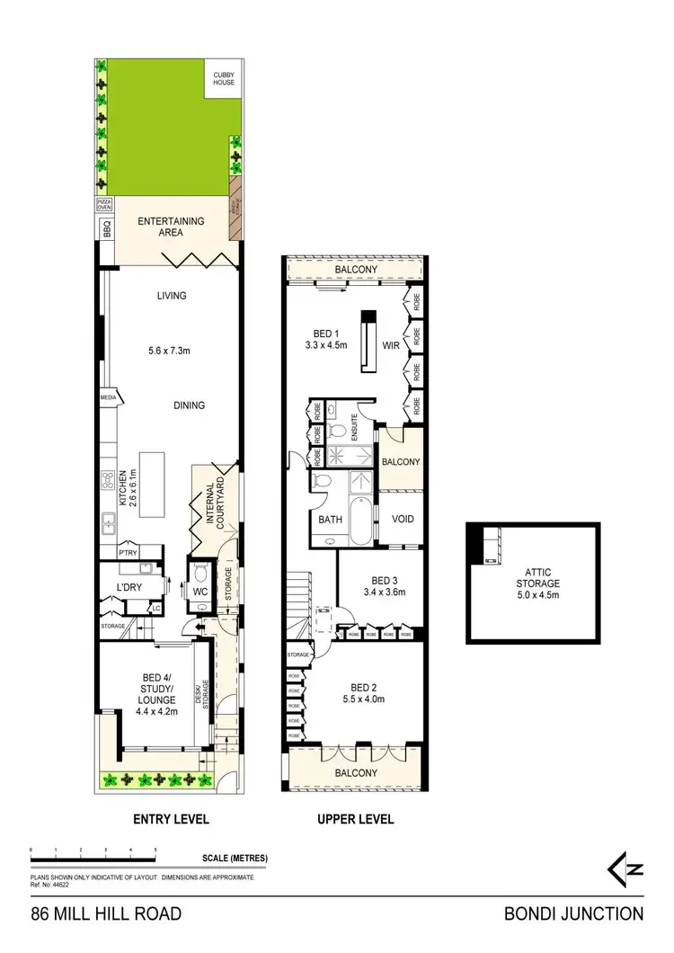 Floorplan of Homely house listing, 86 Mill Hill Road, Bondi Junction NSW 2022