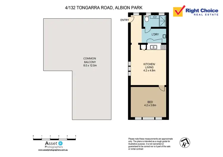 Floorplan of Homely unit listing, 4/132 Tongarra Road, Albion Park NSW 2527