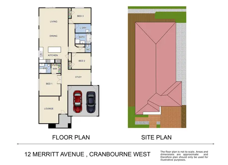 Floorplan of Homely house listing, 12 Merritt Avenue, Cranbourne West VIC 3977