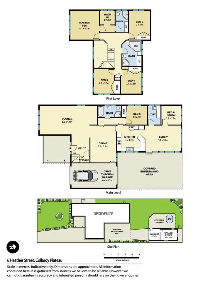 Floorplan of Homely house listing, 6 Heather Street, Collaroy Plateau NSW 2097