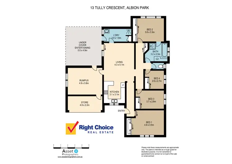 Floorplan of Homely house listing, 13 Tully Crescent, Albion Park NSW 2527