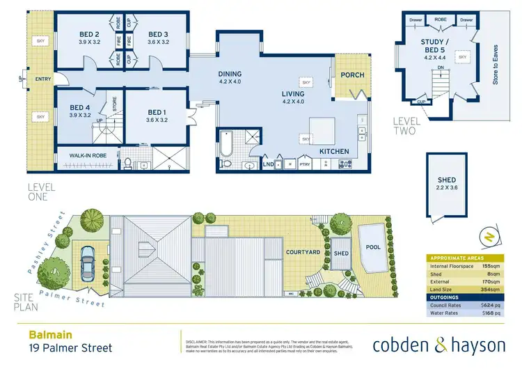 Floorplan of Homely house listing, 19 Palmer Street, Balmain NSW 2041