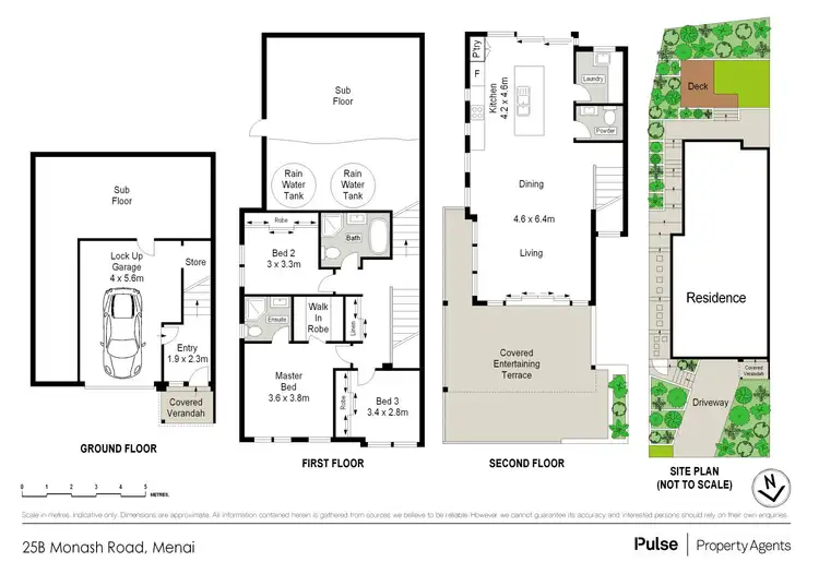 Floorplan of Homely house listing, 25B Monash Road, Menai NSW 2234