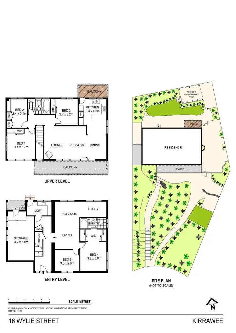 Floorplan of Homely house listing, 16 Wylie Street, Kirrawee NSW 2232