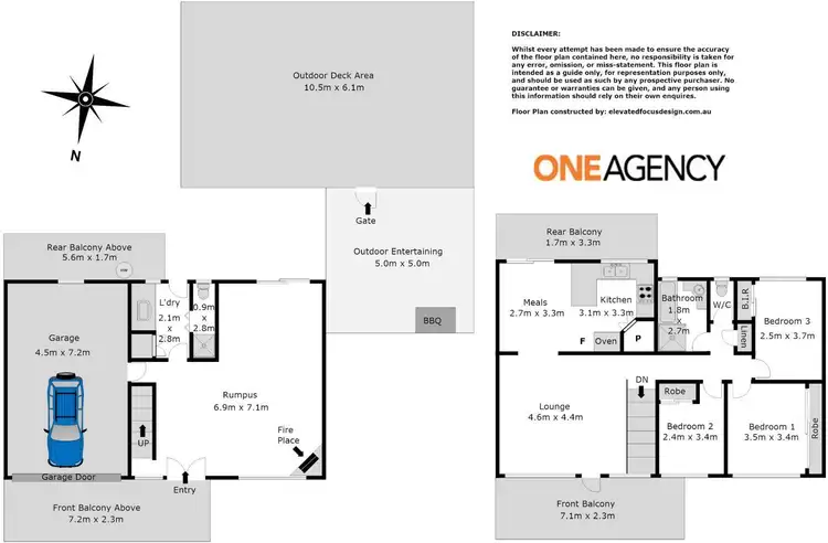 Floorplan of Homely house listing, 8 Bulba Road, Engadine NSW 2233