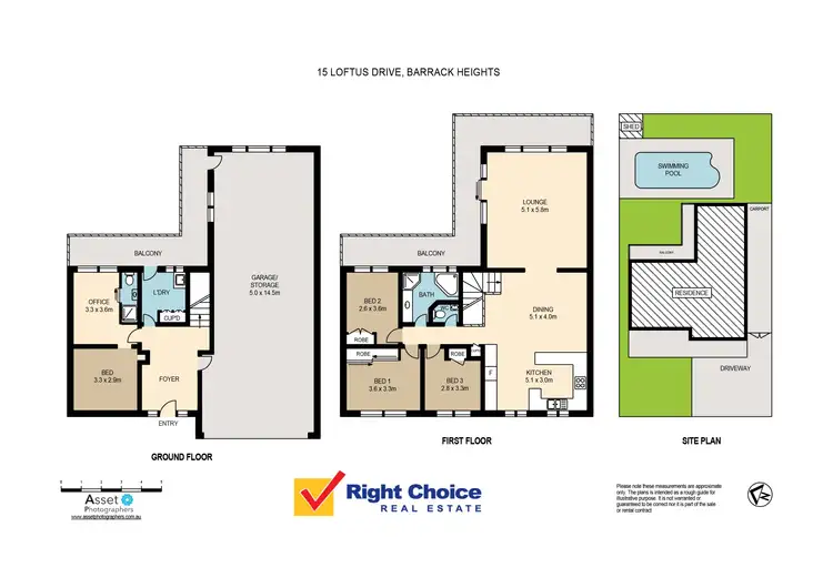 Floorplan of Homely house listing, 15 Loftus Drive, Barrack Heights NSW 2528
