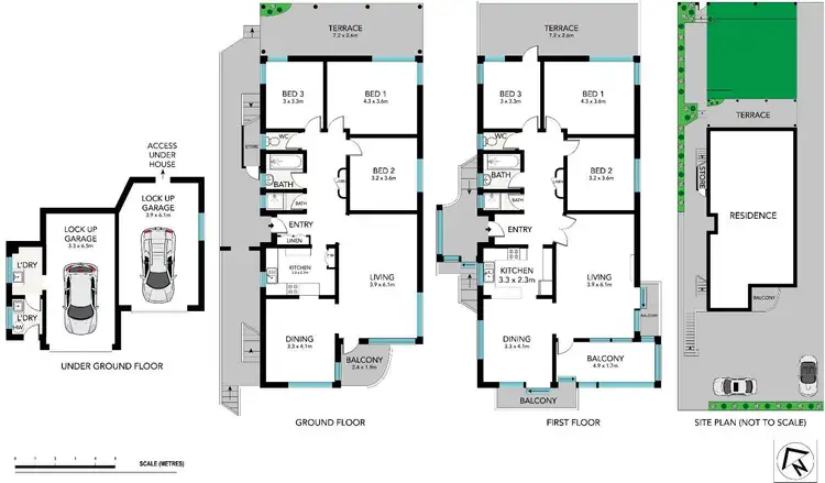 Floorplan of Homely house listing, 124 Queenscliff Road, Queenscliff NSW 2096