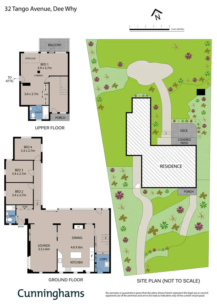 Floorplan of Homely house listing, 32 Tango Avenue, Dee Why NSW 2099