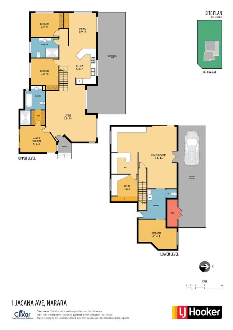 Floorplan of Homely house listing, 1 Jacana Avenue, Narara NSW 2250