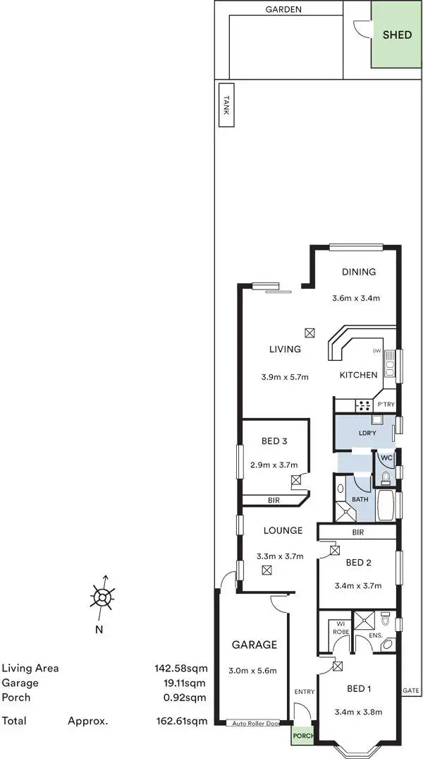 Floorplan of Homely house listing, 34 Cochrane Terrace, Prospect SA 5082