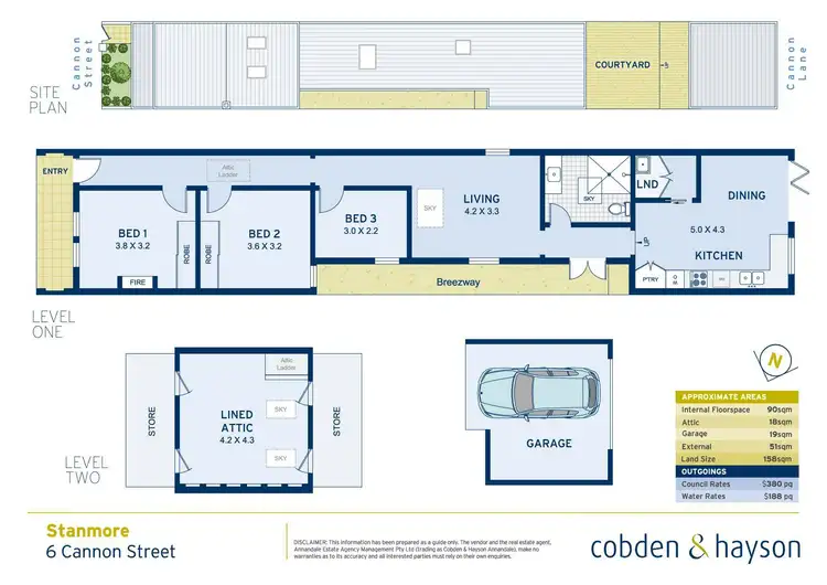 Floorplan of Homely house listing, 6 Cannon Street, Stanmore NSW 2048