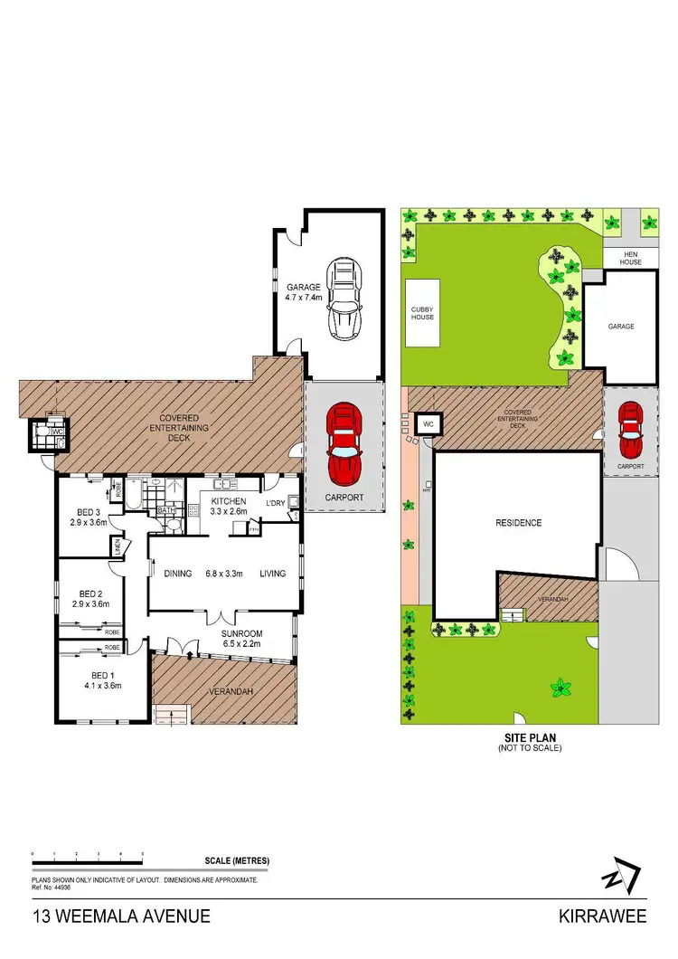 Floorplan of Homely house listing, 13 Weemala Avenue, Kirrawee NSW 2232