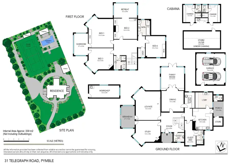 Floorplan of Homely house listing, 31 Telegraph Road, Pymble NSW 2073