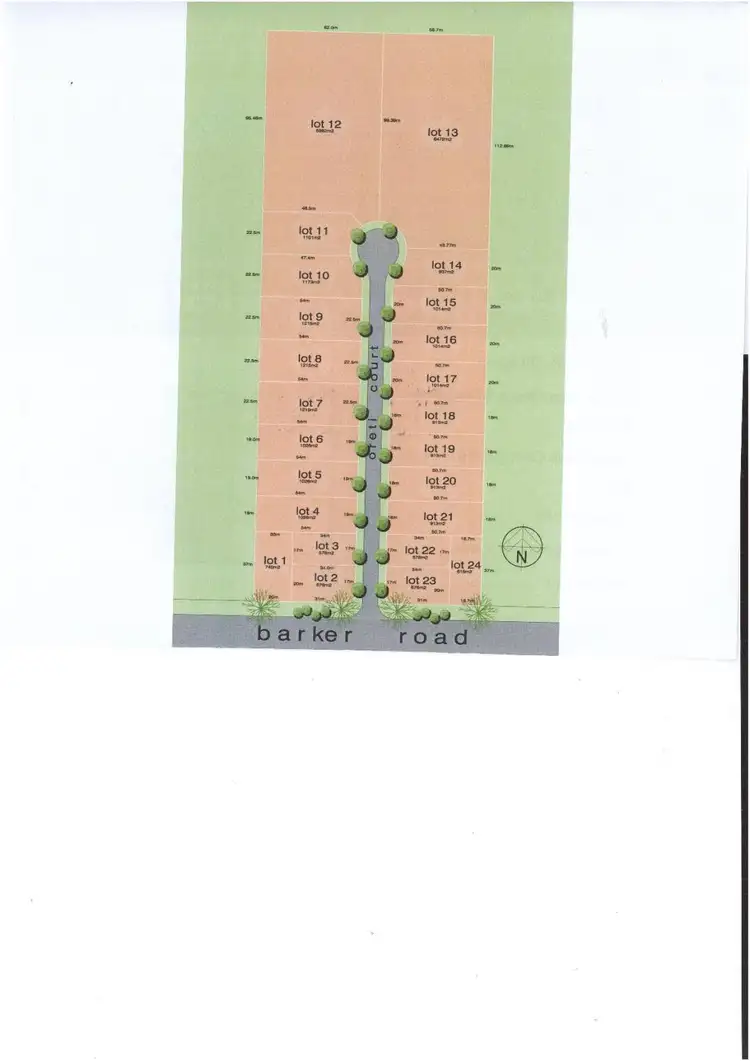 Floorplan of Homely land listing, LOT 21 Oreti Court, Garfield VIC 3814