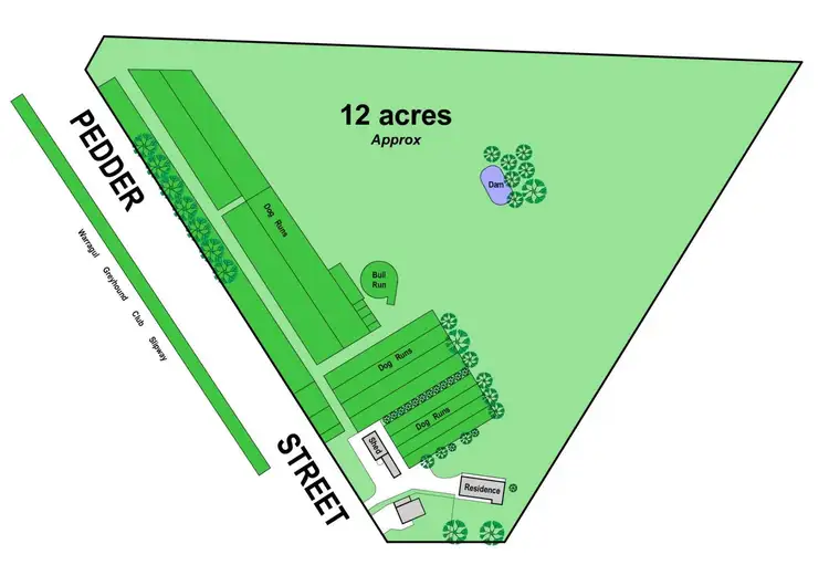 Floorplan of Homely rural property listing, 115 Pedder Street, Darnum VIC 3822