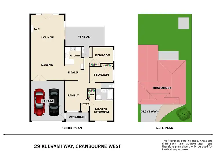 Floorplan of Homely house listing, 29 Kulkami Way, Cranbourne West VIC 3977