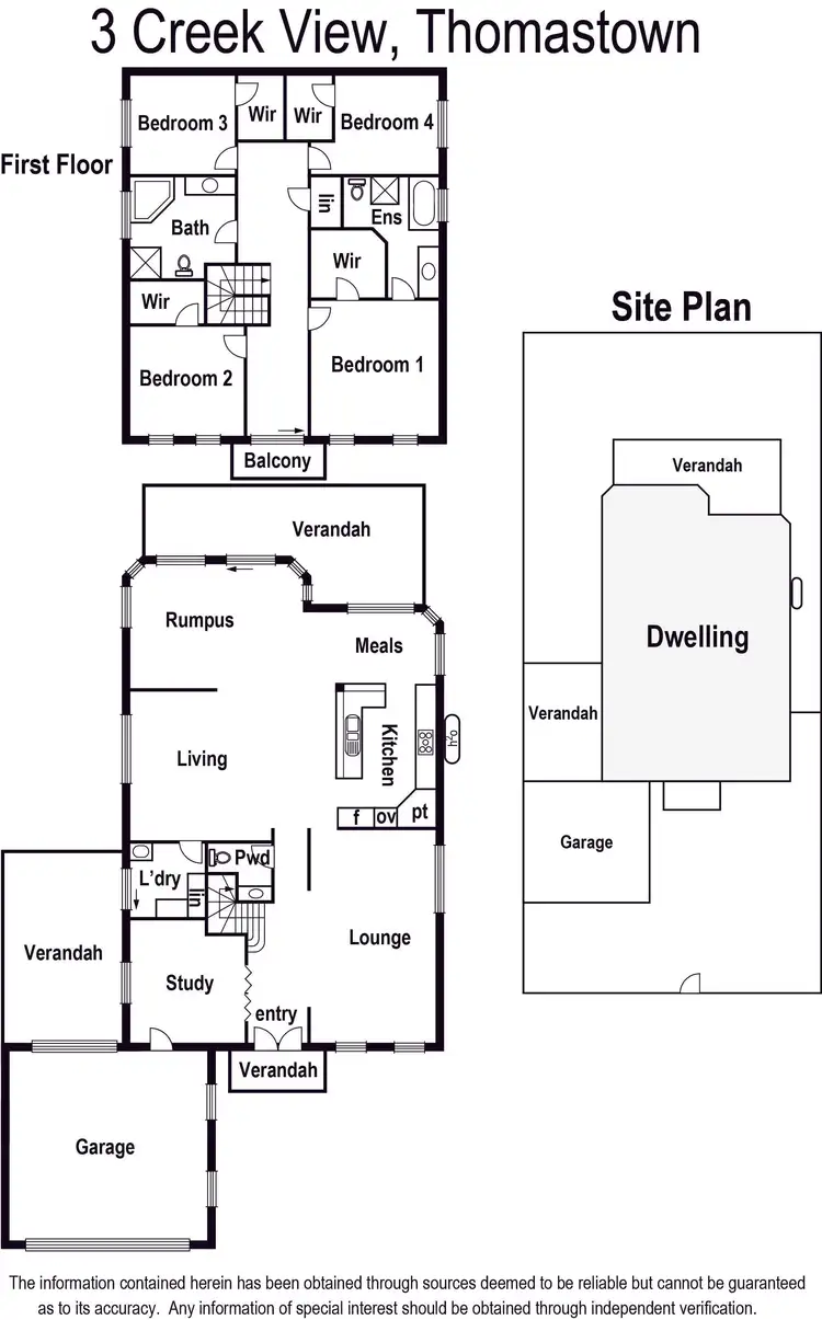 Floorplan of Homely house listing, 3 Creek View, Thomastown VIC 3074