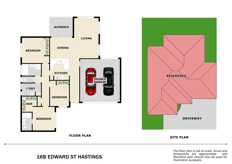 Floorplan of Homely house listing, 16B Edward Street, Hastings VIC 3915