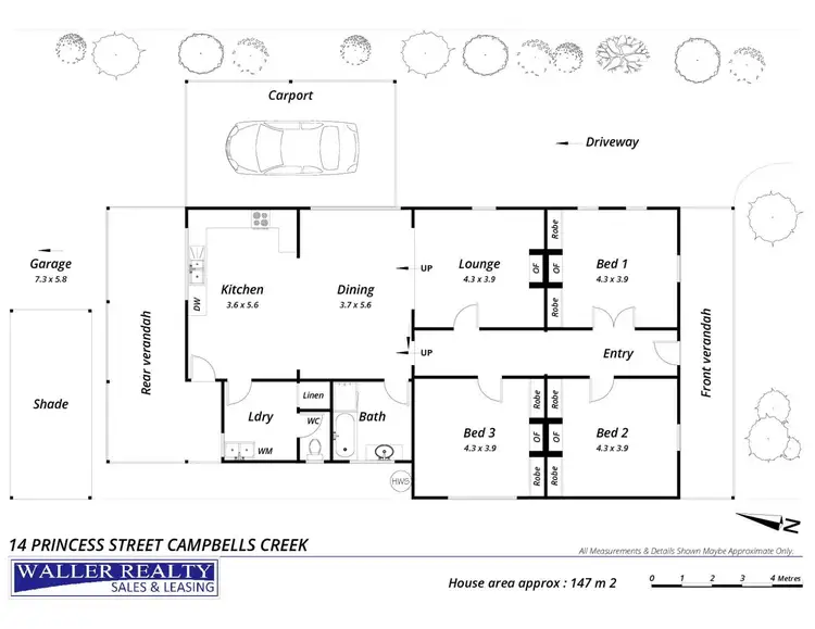 Floorplan of Homely house listing, 14 Princess Street, Campbells Creek VIC 3451