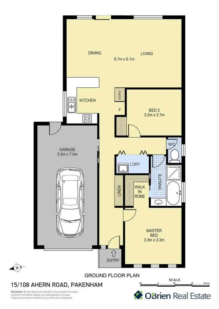 Floorplan of Homely unit listing, 15/108 Ahern Road, Pakenham VIC 3810