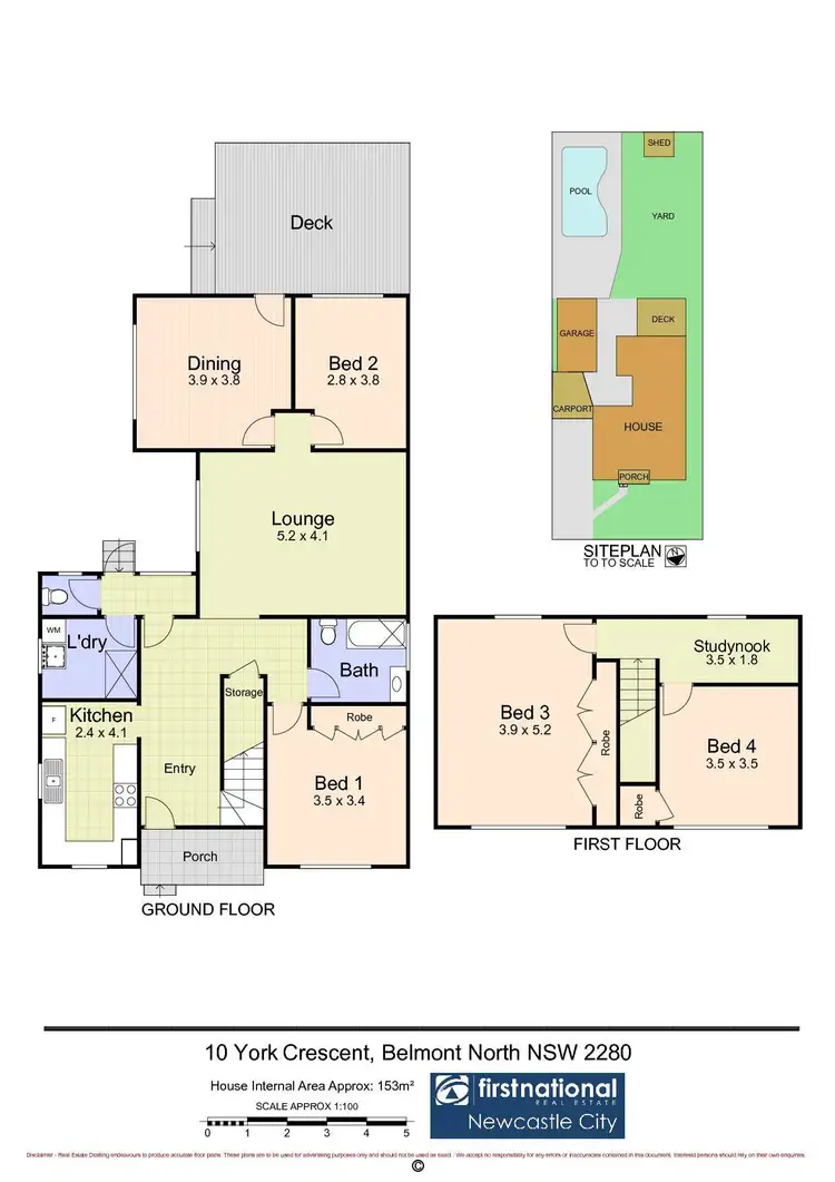 Floorplan of Homely house listing, 10 York Crescent, Belmont North NSW 2280