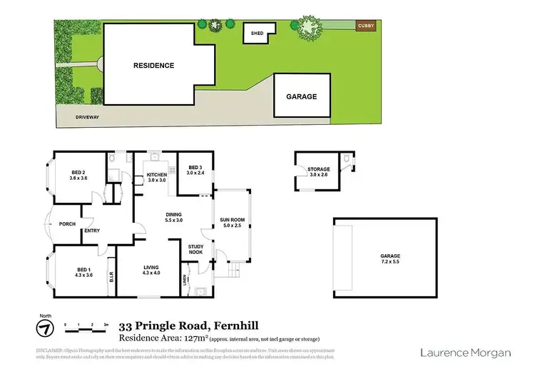Floorplan of Homely house listing, 33 Pringle Road, Fernhill NSW 2519