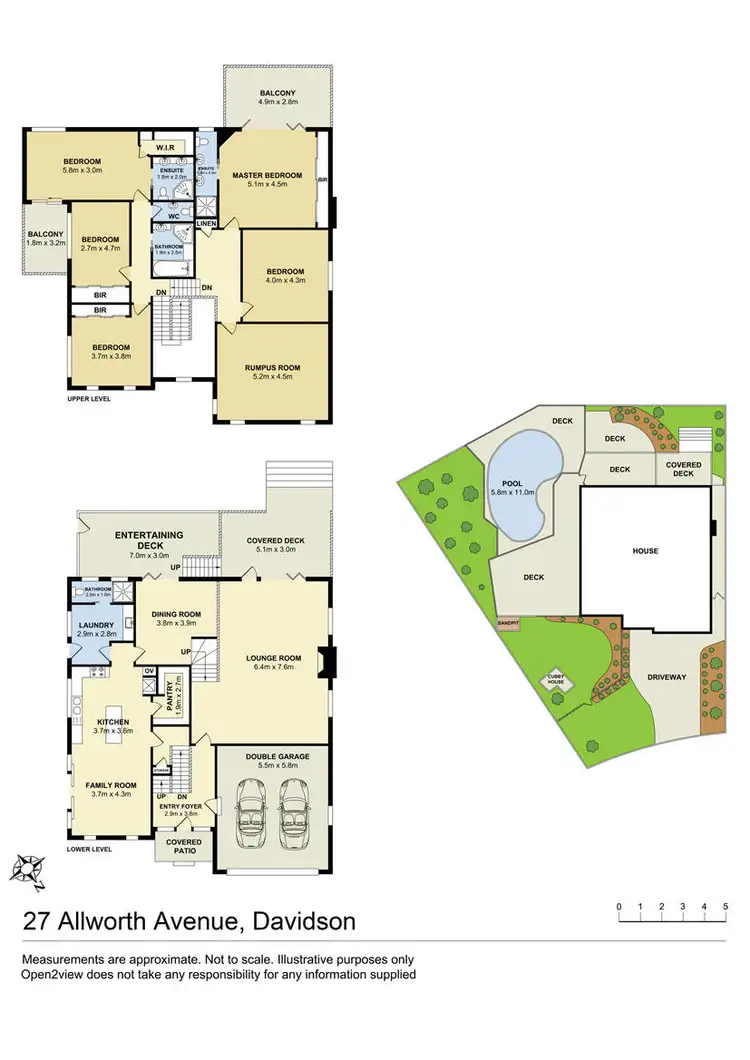 Floorplan of Homely house listing, 27 Allworth Drive, Davidson NSW 2085