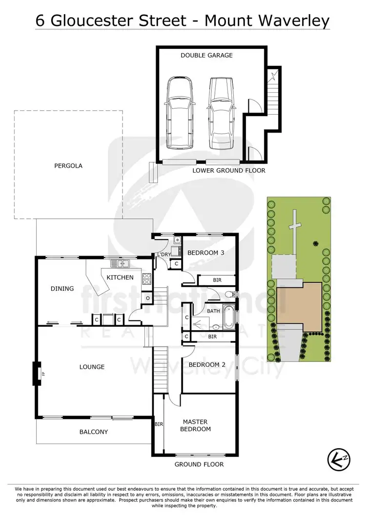Floorplan of Homely house listing, 6 Gloucester Street, Mount Waverley VIC 3149
