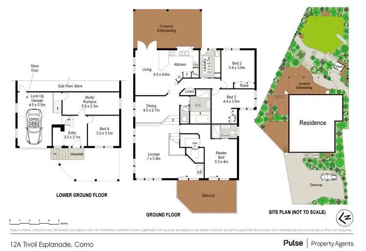 Floorplan of Homely house listing, 12a Tivoli Esplanade, Como NSW 2226