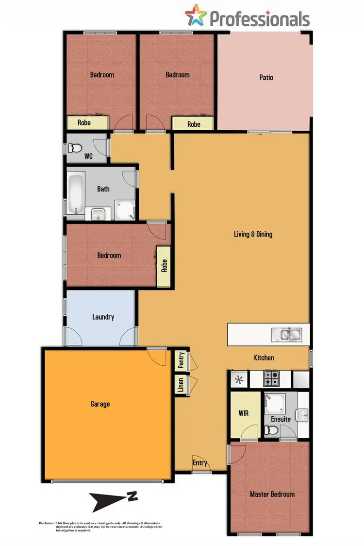 Floorplan of Homely house listing, 28 Giverny Close, Burnside Heights VIC 3023