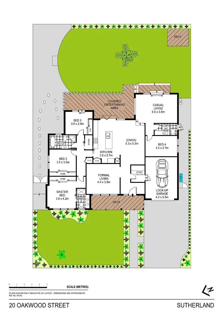 Floorplan of Homely house listing, 20 Oakwood Street, Sutherland NSW 2232
