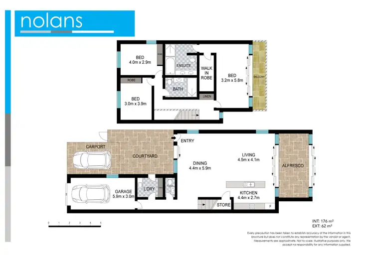 Floorplan of Homely house listing, 6/1 Five Islands Drive, Coffs Harbour NSW 2450