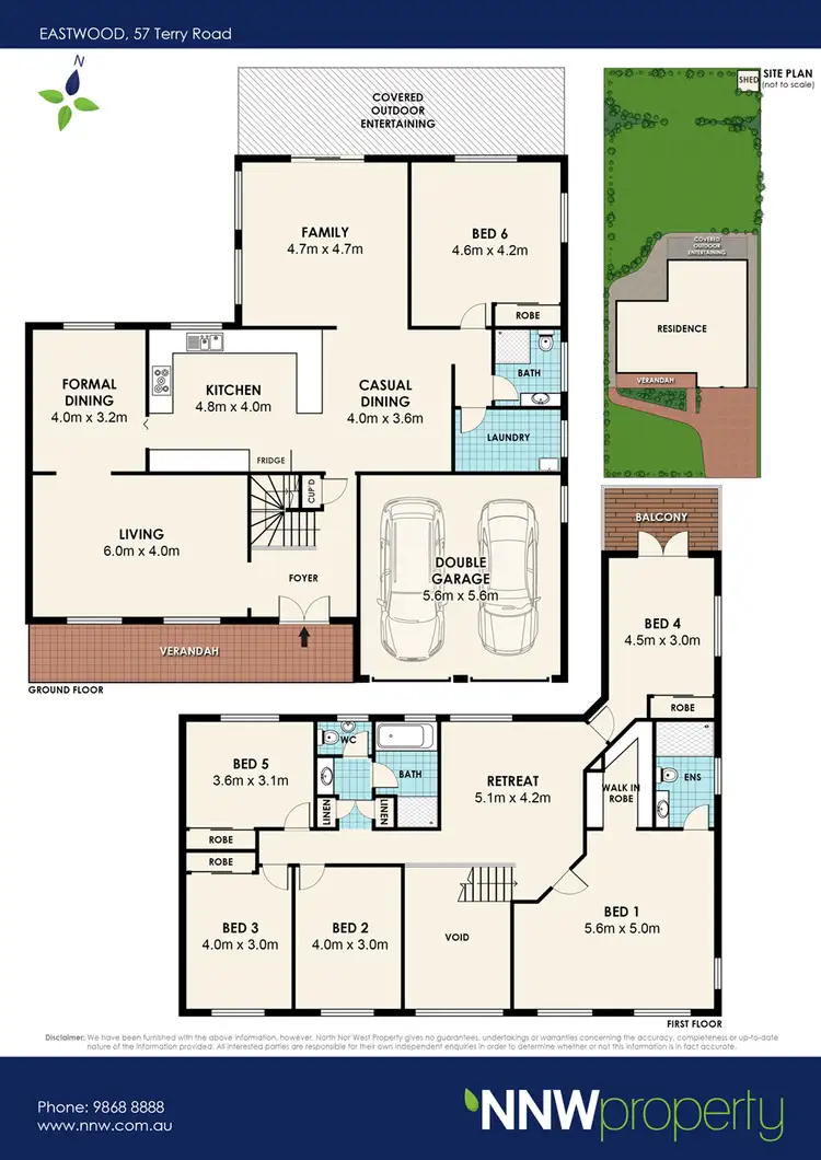 Floorplan of Homely house listing, 57 Terry Road, Eastwood NSW 2122