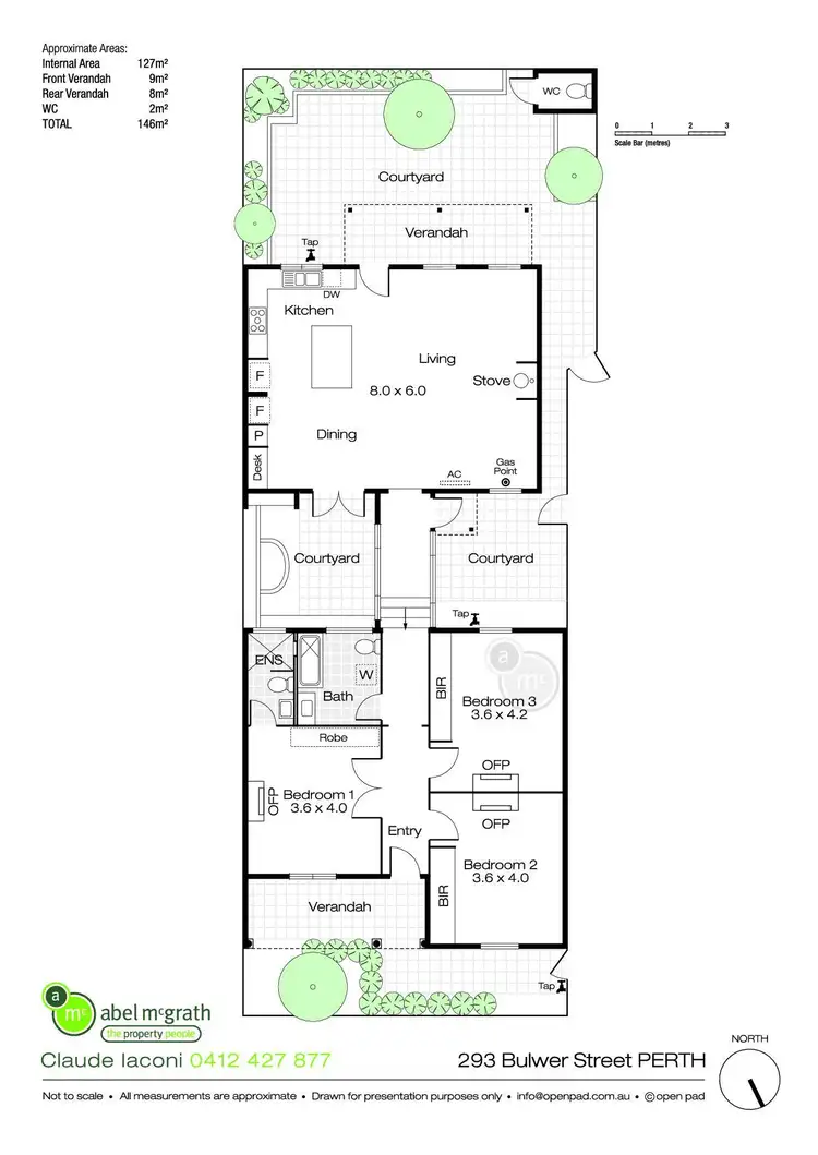 Floorplan of Homely house listing, 293 Bulwer Street, Perth WA 6000