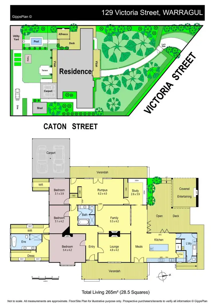 Floorplan of Homely house listing, 129 Victoria Street, Warragul VIC 3820