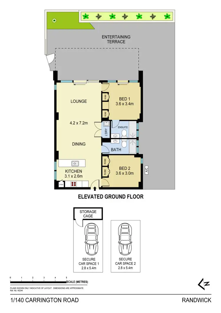 Floorplan of Homely apartment listing, 1/140 Carrington Road, Randwick NSW 2031