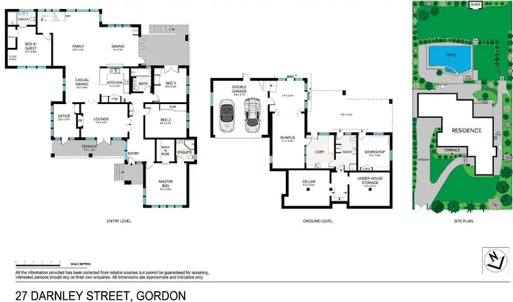 Floorplan of Homely house listing, 27 Darnley Street, Gordon NSW 2072