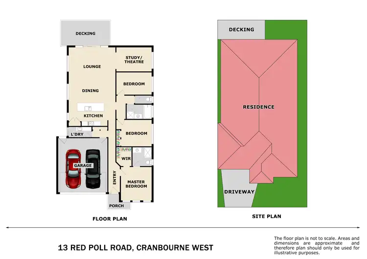 Floorplan of Homely house listing, 13 Red Poll Road, Cranbourne West VIC 3977