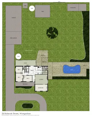 Floorplan of Homely house listing, 36 Boberah Street, Wongarbon NSW 2831