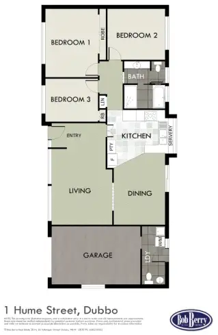 Floorplan of Homely house listing, 1 Hume Street, Dubbo NSW 2830